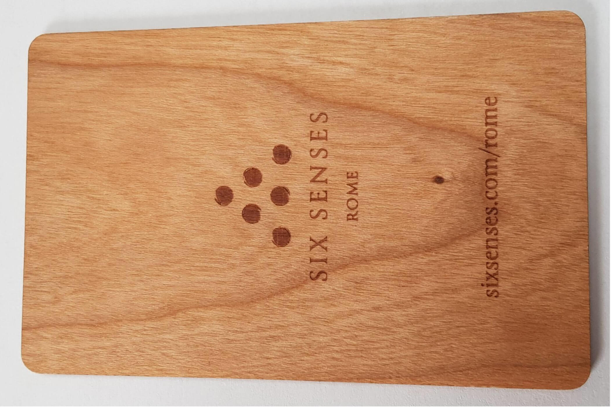 RFID Mifare tessera in legno