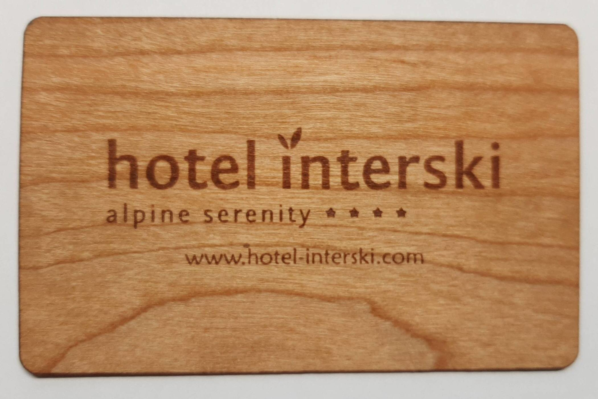 RFID Mifare tessera in legno