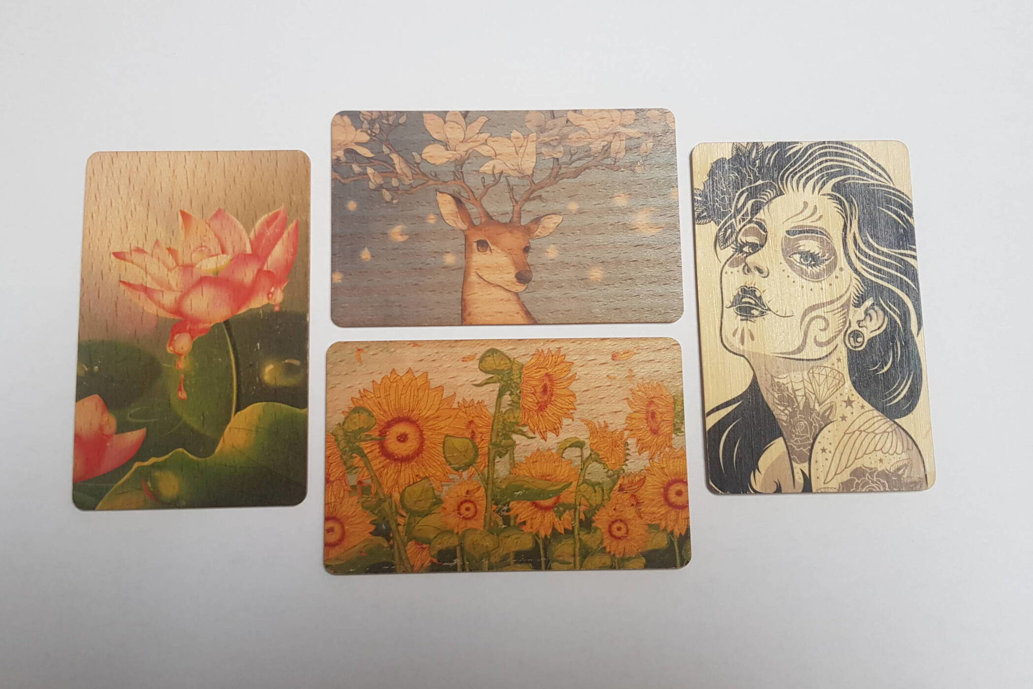 RFID Mifare tessera in legno