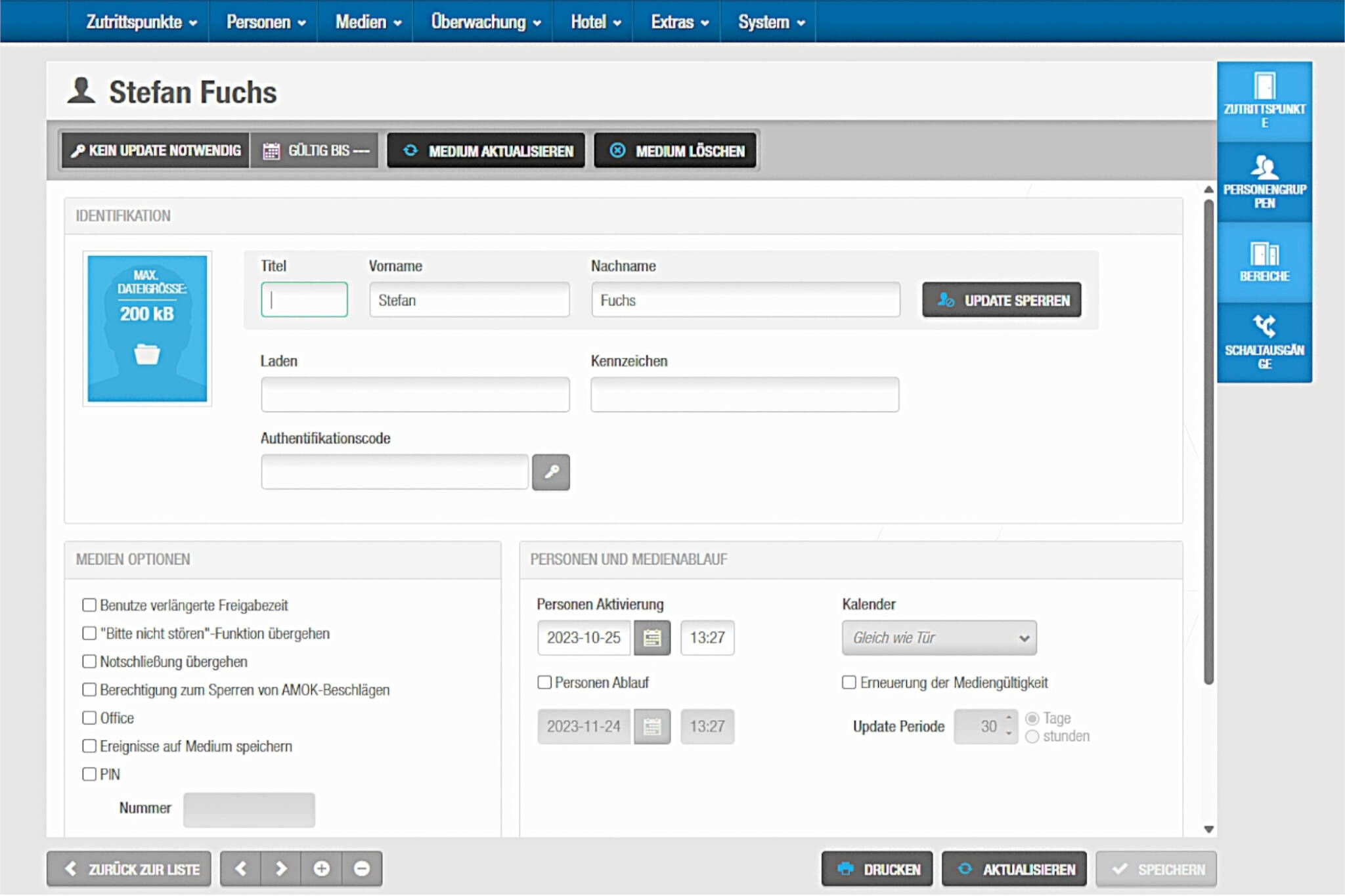 Cloud-basiert: ProAccess SPACE Managementsoftware | Fuchs Technik