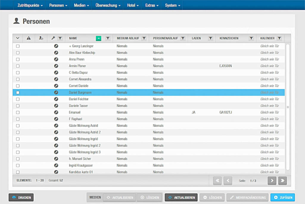 Cloud-basiert: ProAccess SPACE Managementsoftware | Fuchs Technik