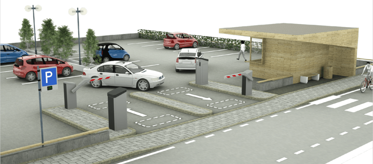 Konfiguration Einfaches Parksystem ohne Kassa