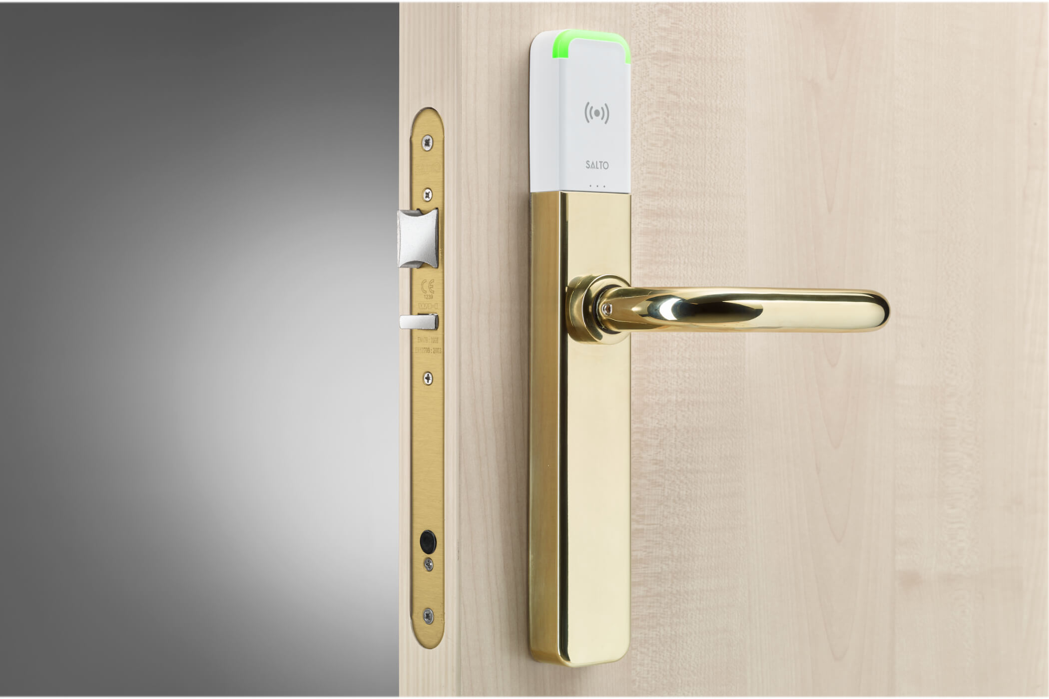 Salto XS4 ONE Messing glanz