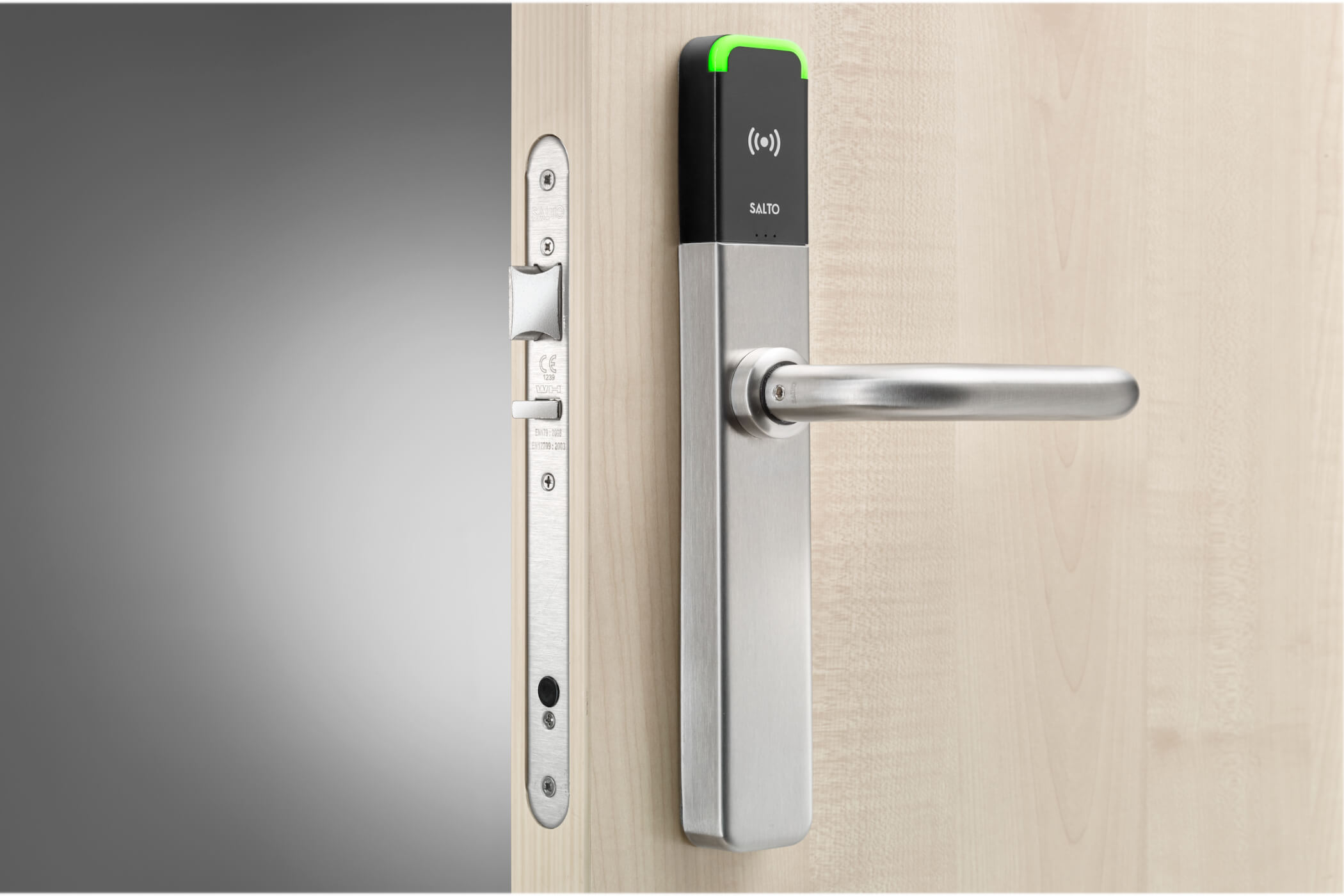 Salto ONE Edelstahl matt