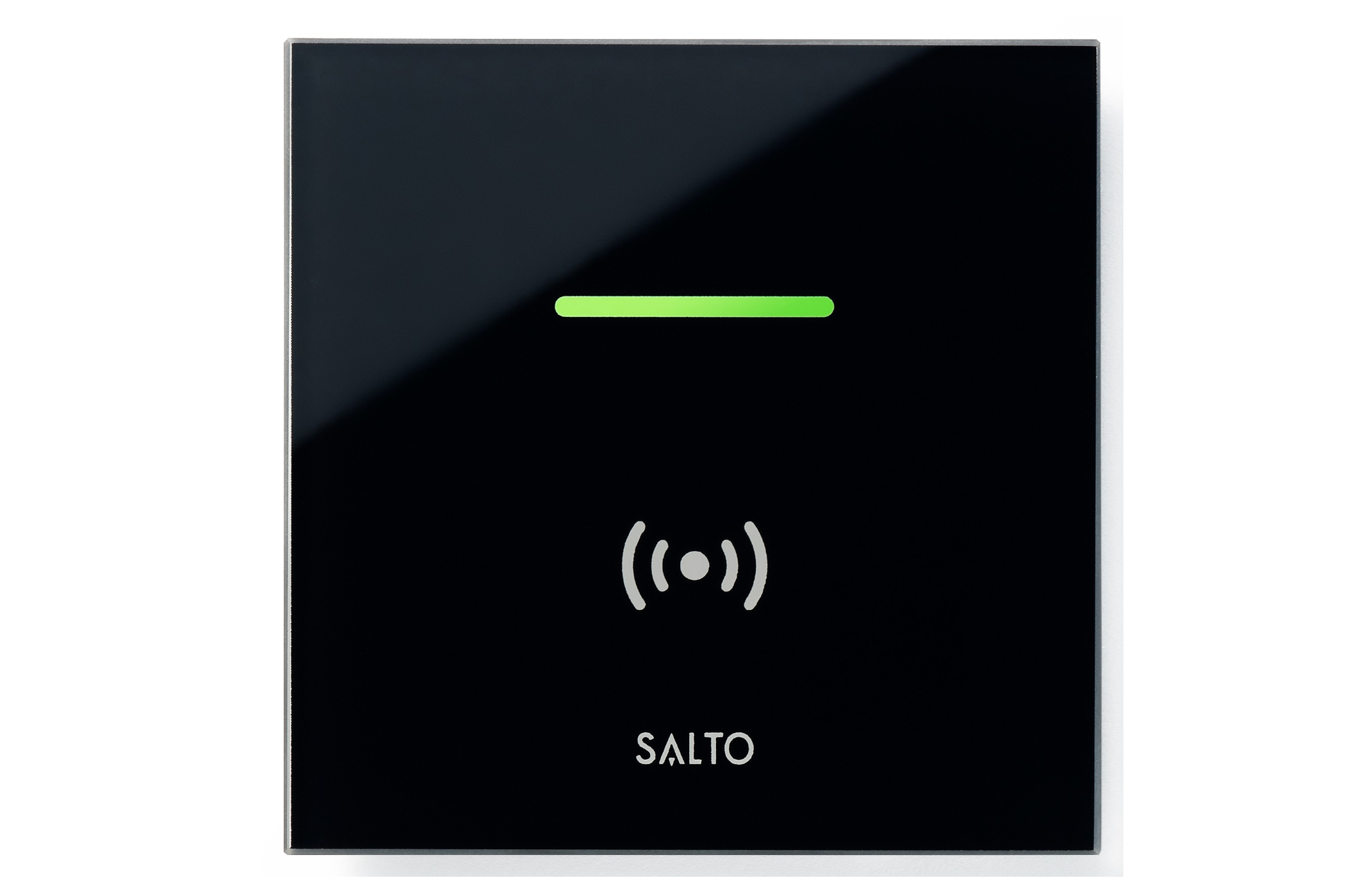 Salto lettore a muro XS in vetro