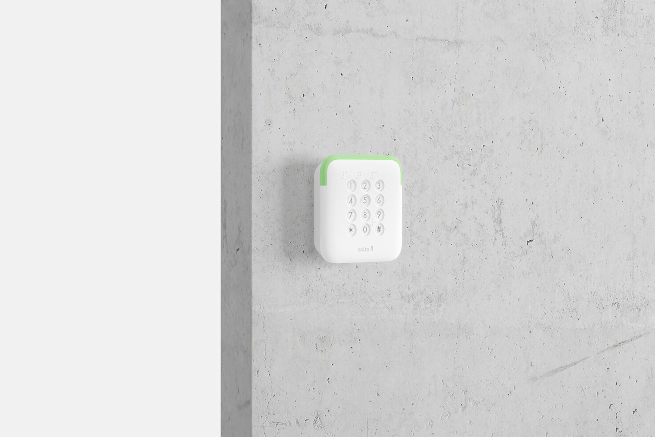 Salto lettore a muro XS con Keypad