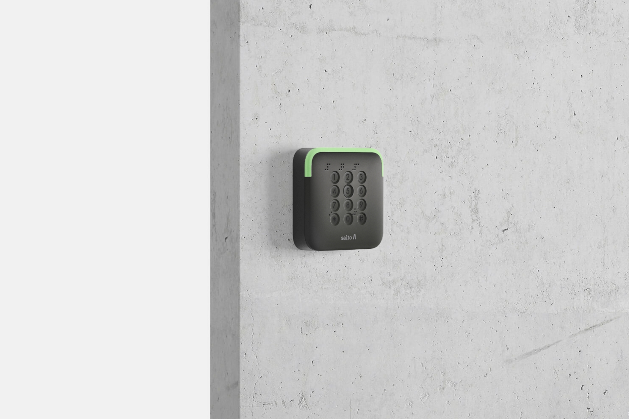 Salto lettore a muro XS con Keypad