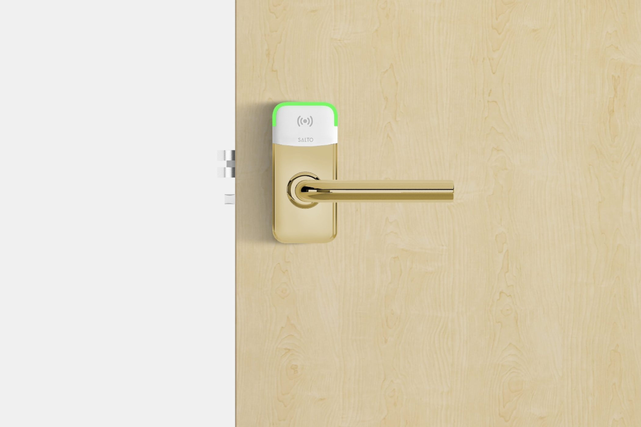 Salto XS4 MINI Messing glanz