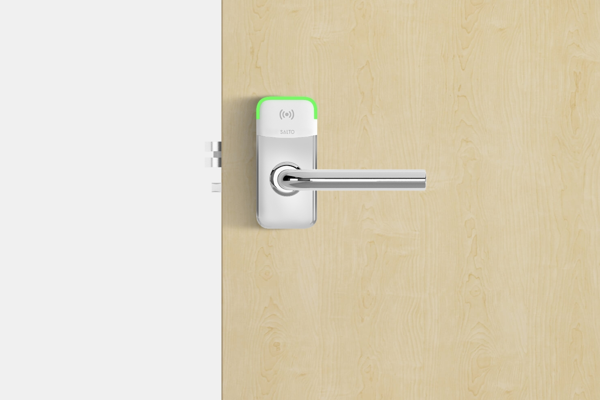 Salto XS4 MINI Edelstahl glanz