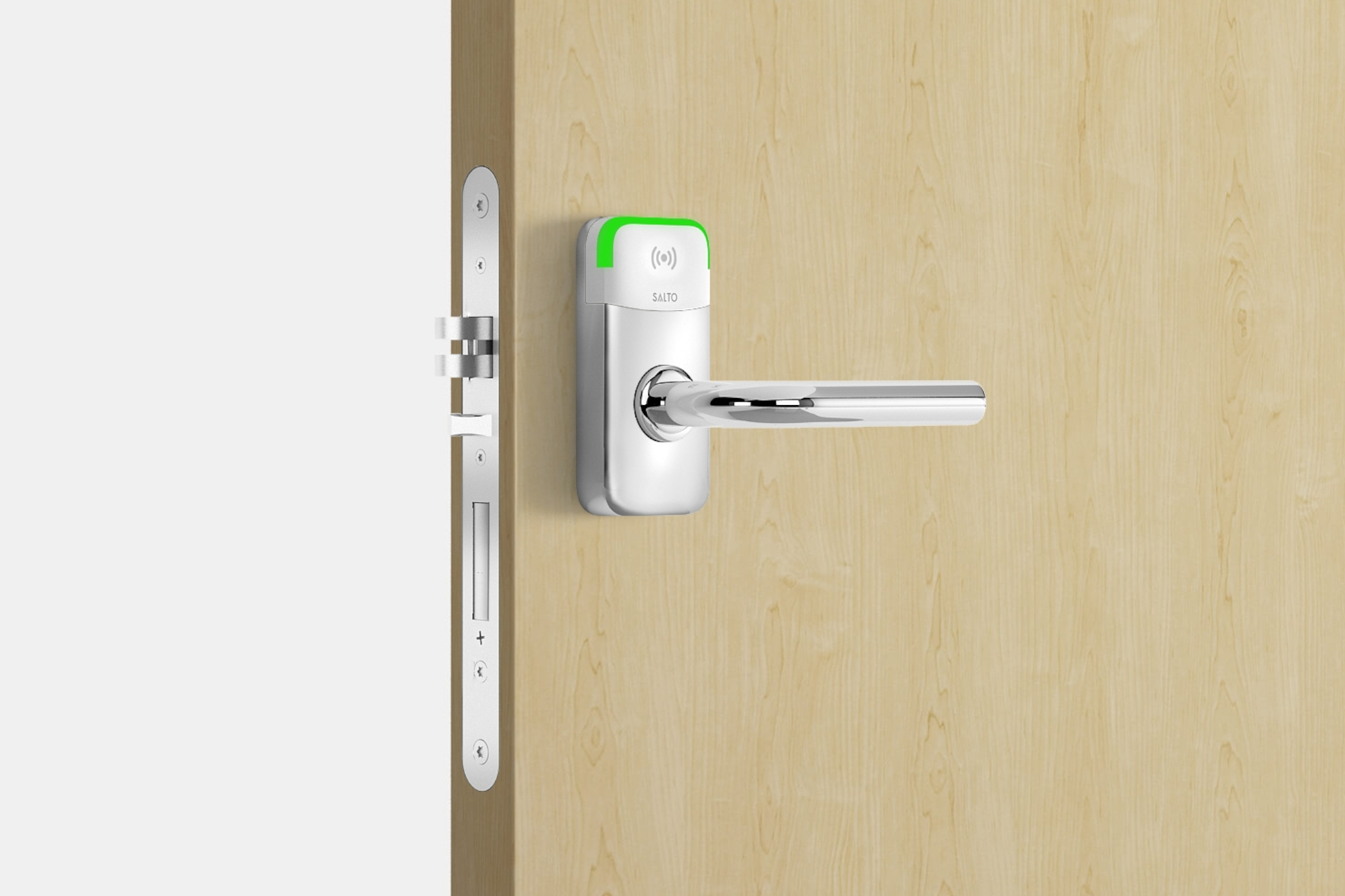 Salto XS4 MINI Edelstahl glanz