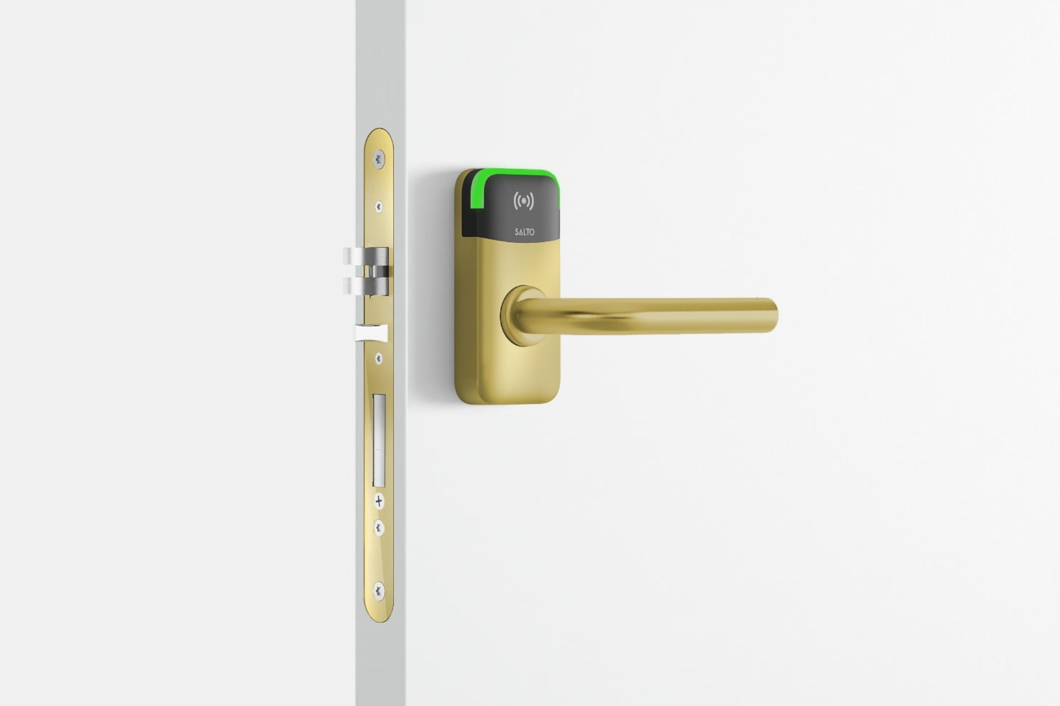 Salto XS4 MINI Messing matt