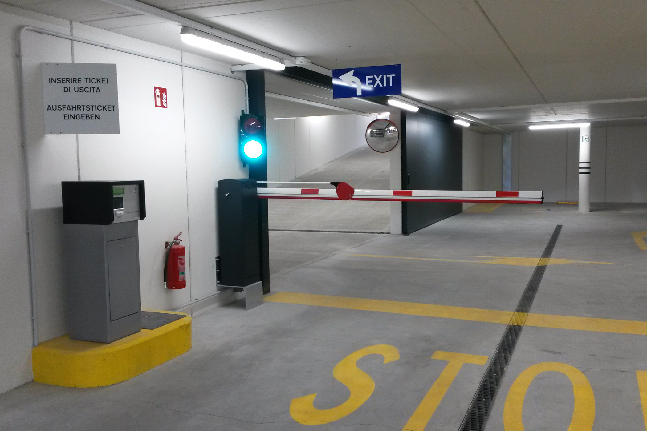 Access park. Parking access Control System.