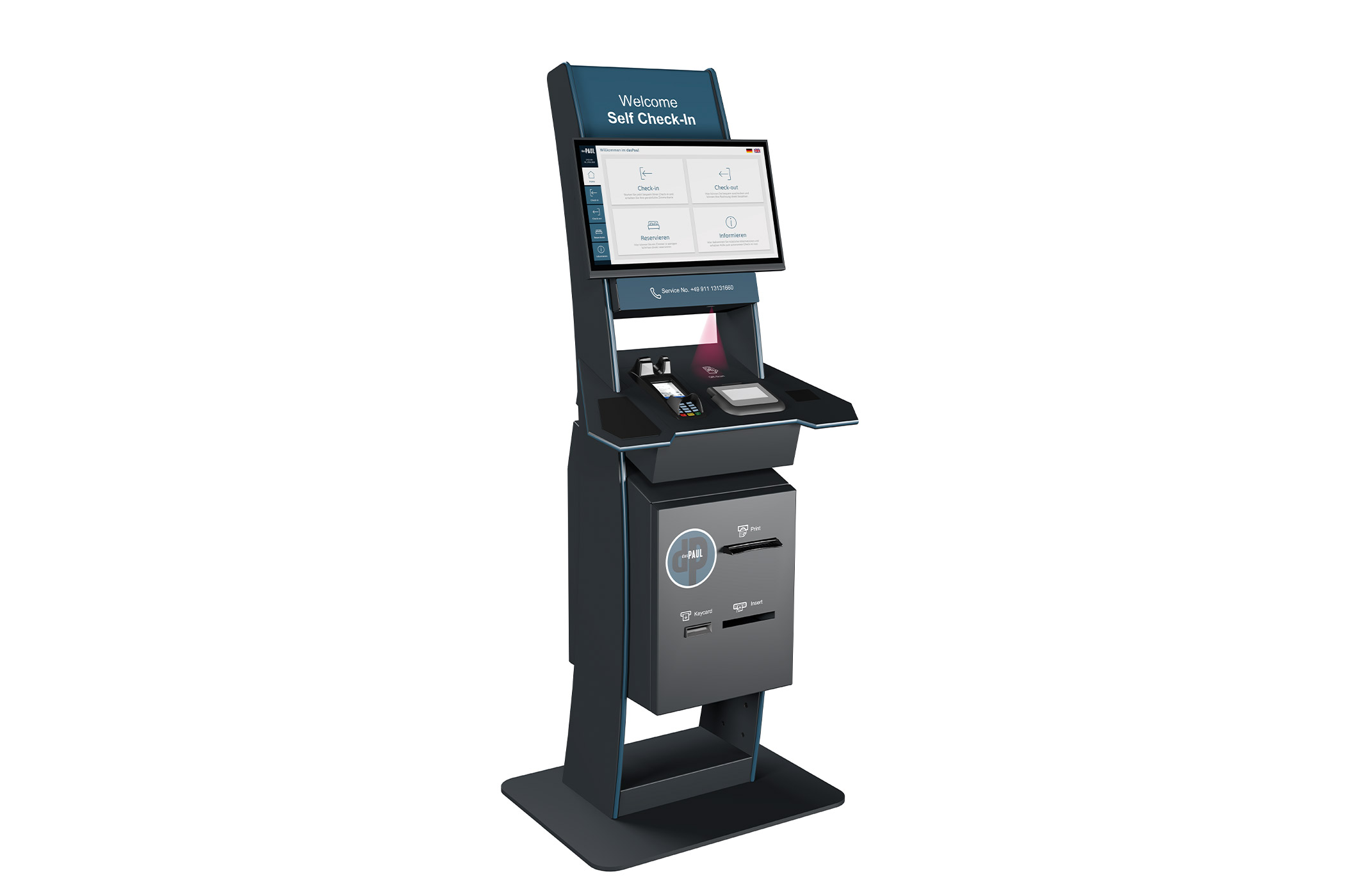 Self check-in station